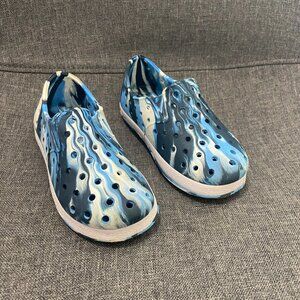 Toddler Lightweight Water Summer Shoes Tie-Dye Blue Size 7
